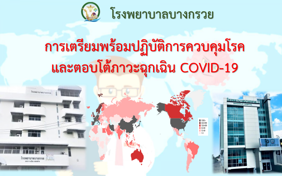 รพ.บก เตรียมพร้อมปฏิบัติการควบคุมโรคและตอบโต้ภาวะฉุกเฉิน COVID-19