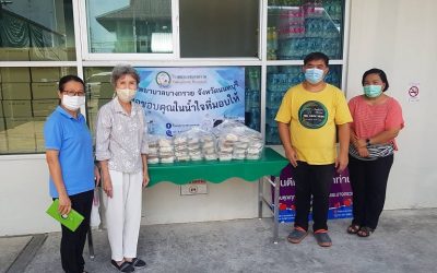 10 พ.ค.64 ขอขอบคุณ คุณ กฤษณา  ตรตินนท์ คุณวันดี  ฐิตมาดี  คุณวิภาพรรณ  หอยา  ที่นำอาหาร จำนวน  50 กล่อง มามอบให้โรงพยาบาลบางกรวยเพื่อเป็นกำลังใจในการปฏิบัติงาน   ขอขอบพระคุณเป็นอย่างสูงมา ณ ที่นี้ด้วยค่ะ